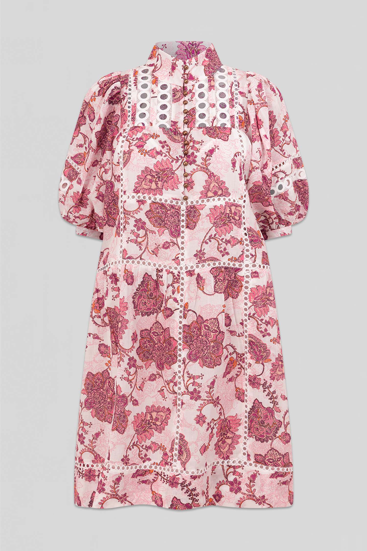 capture dress - rose paisley