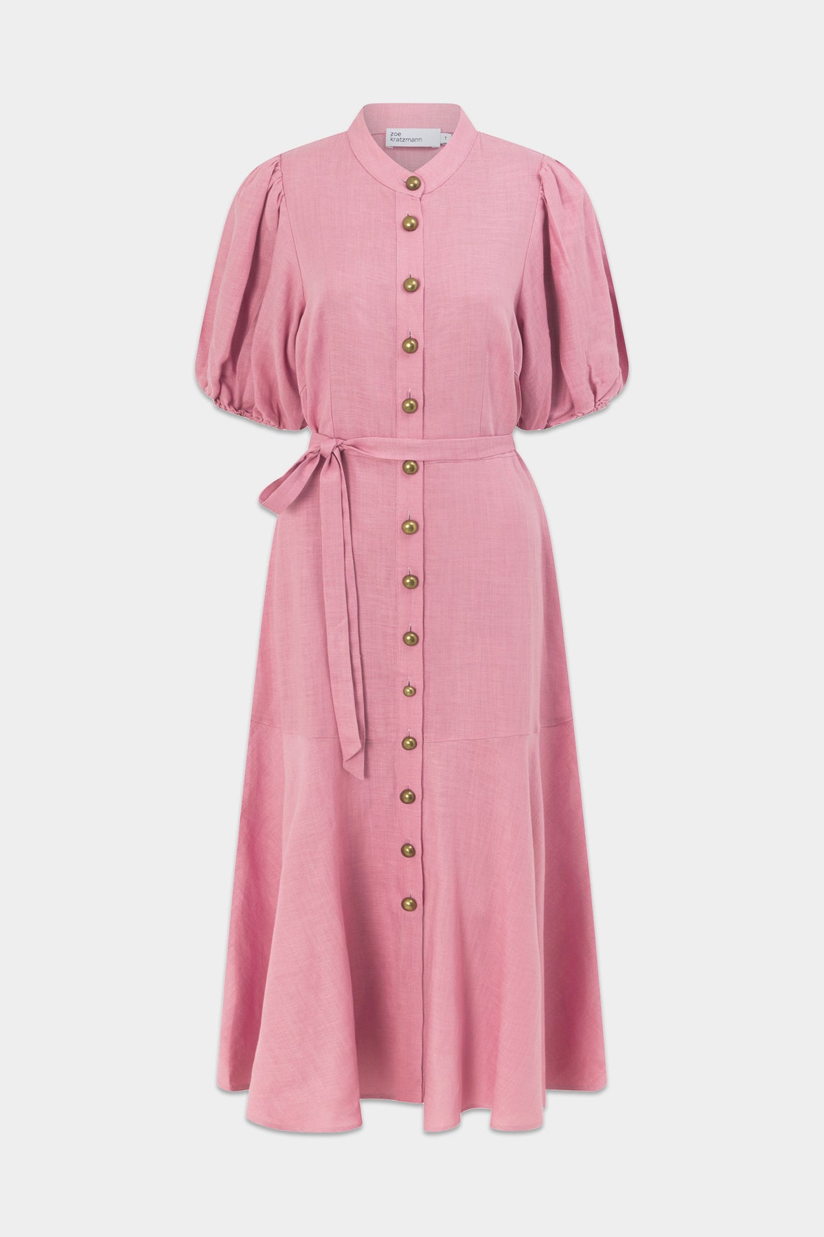 cascade dress - azalea