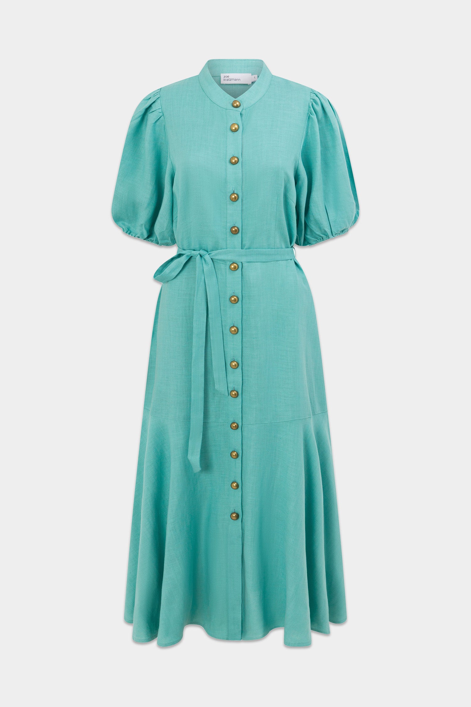 cascade dress - pistachio|  zoe kratzmann| considered design