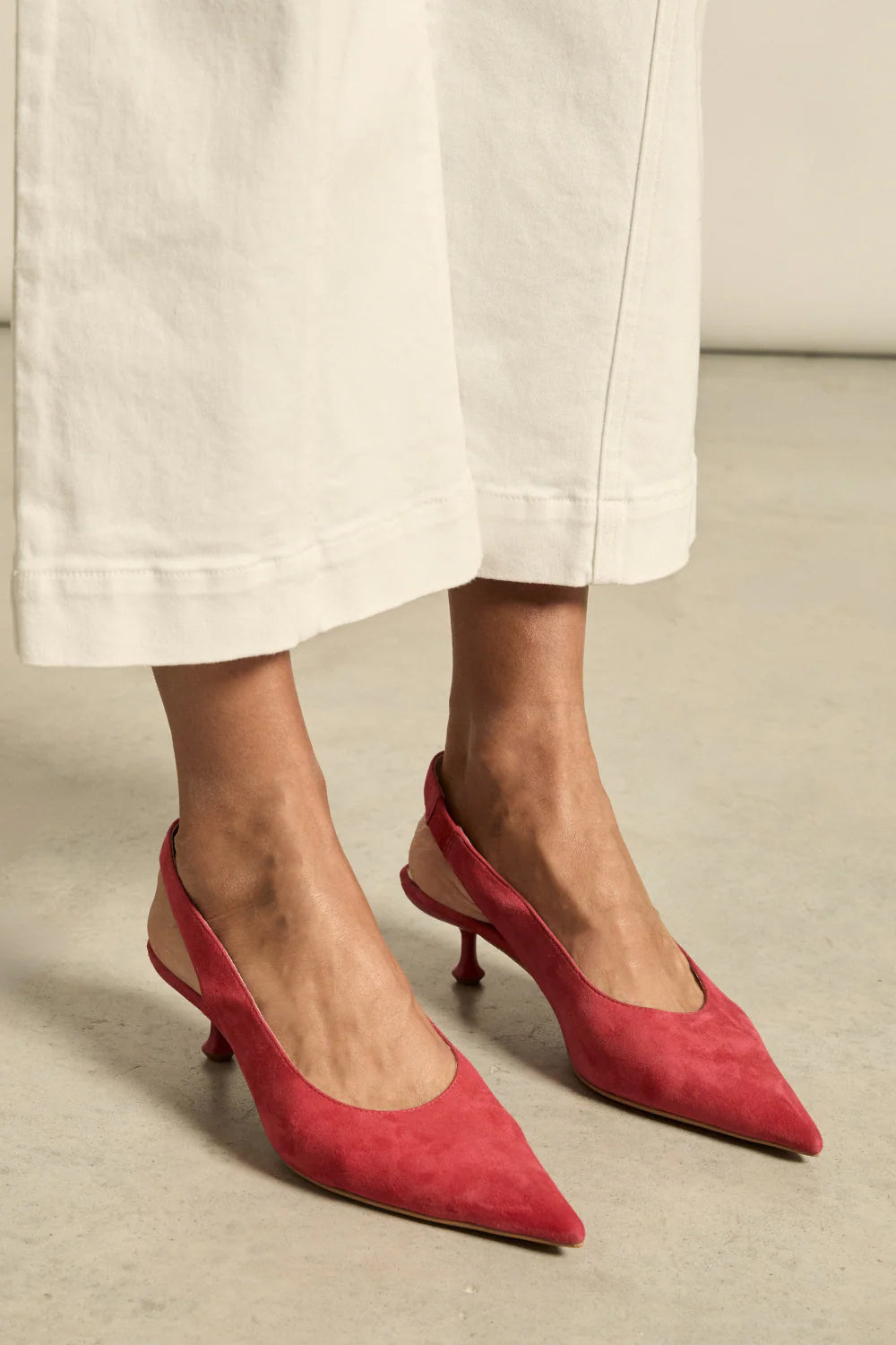 favour heel - cherry|  zoe kratzmann| considered design