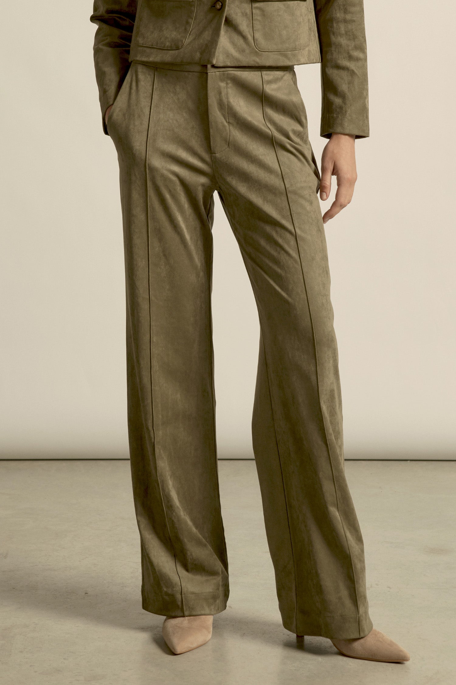 chime pant - olive|  zoe kratzmann| considered design