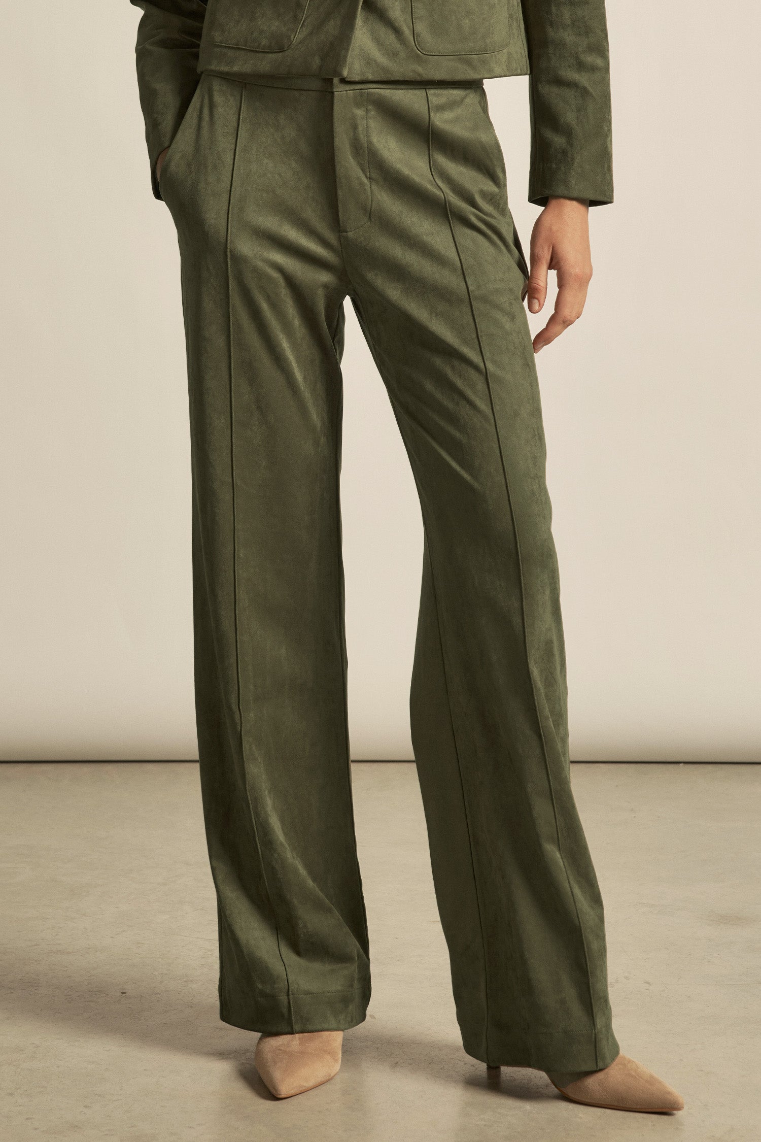 chime pant - olive|  zoe kratzmann| considered design