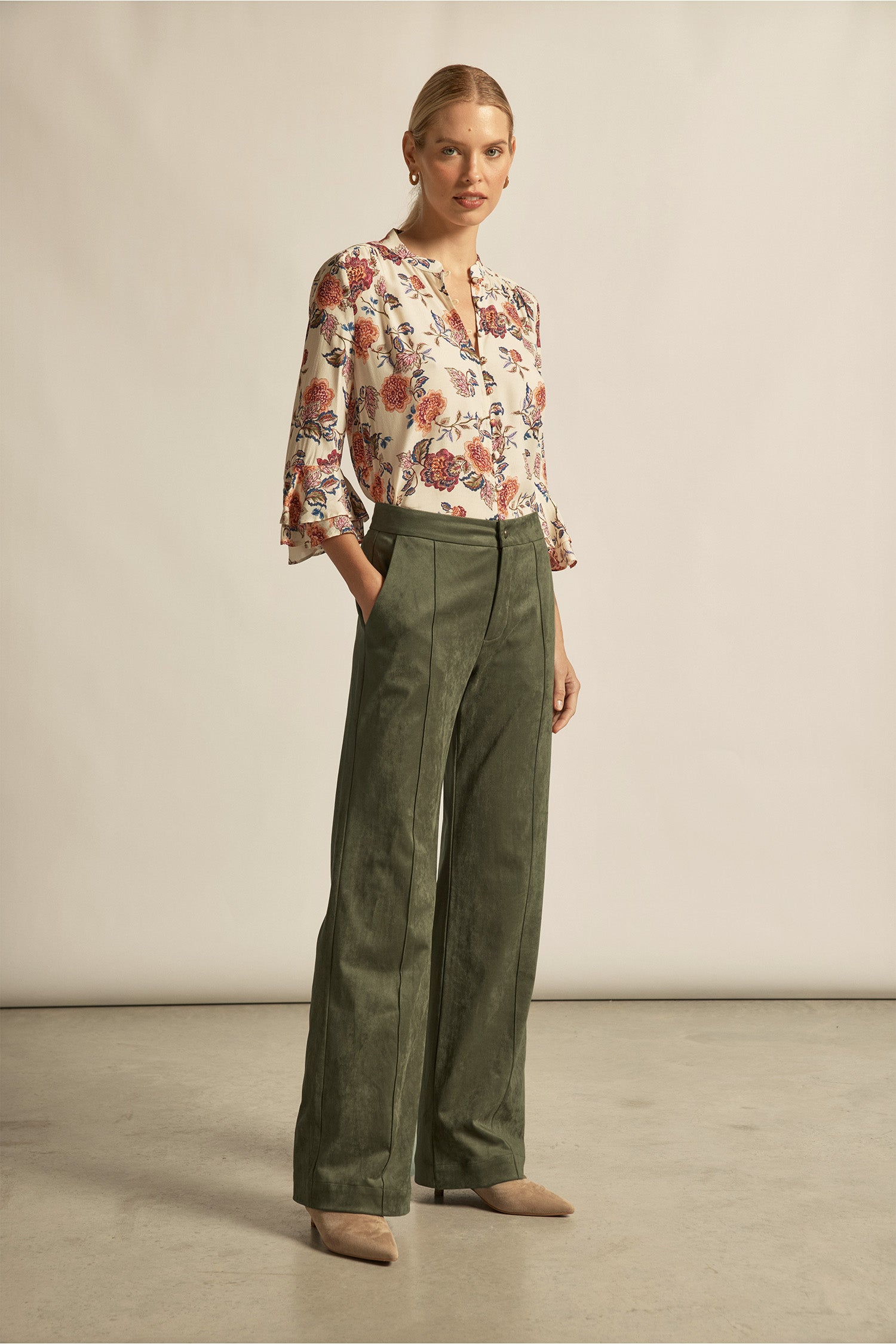 chime pant - olive|  zoe kratzmann| considered design