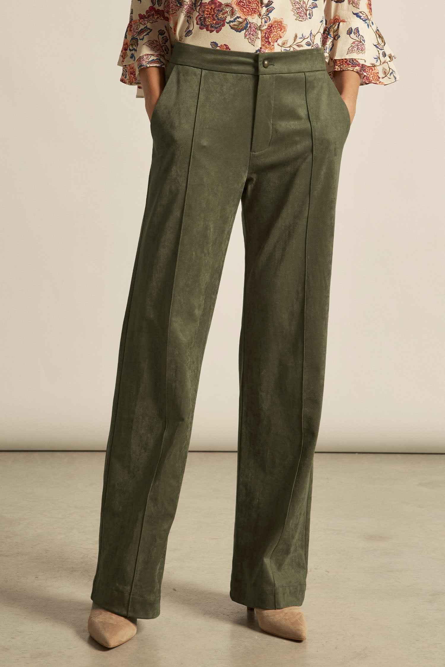 chime pant - olive|  zoe kratzmann| considered design