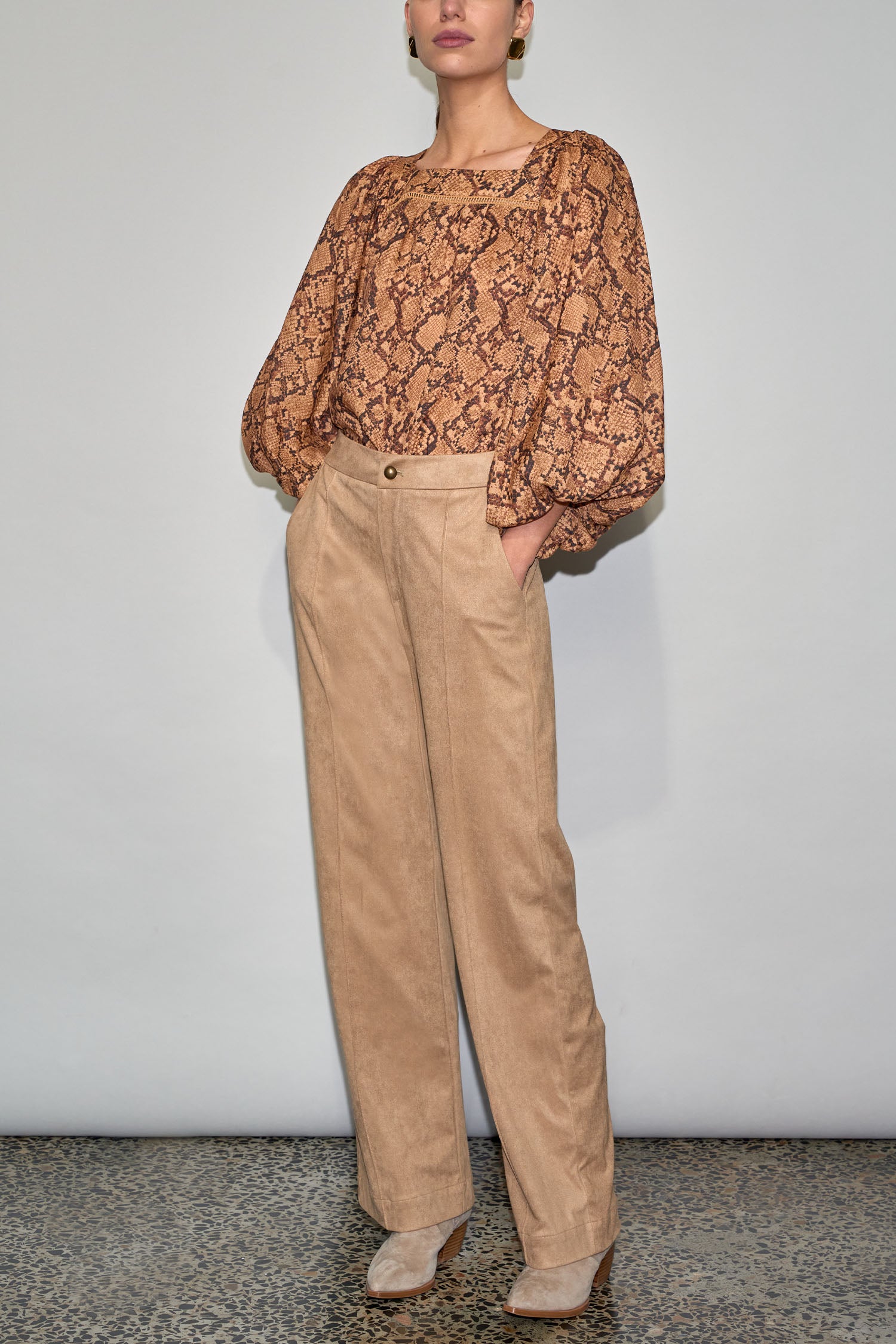 chime pant - fawn|  zoe kratzmann| considered design