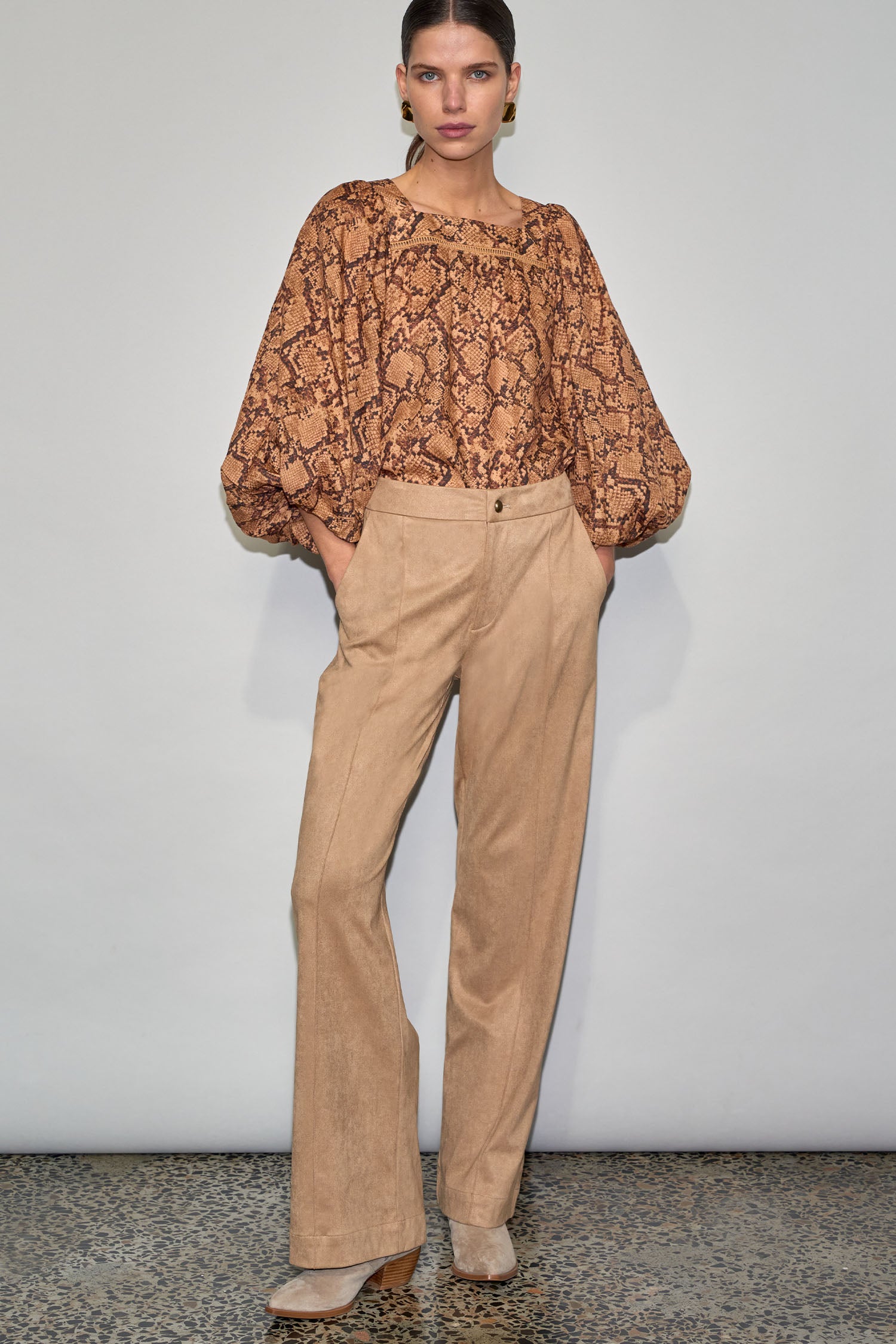 chime pant - fawn|  zoe kratzmann| considered design