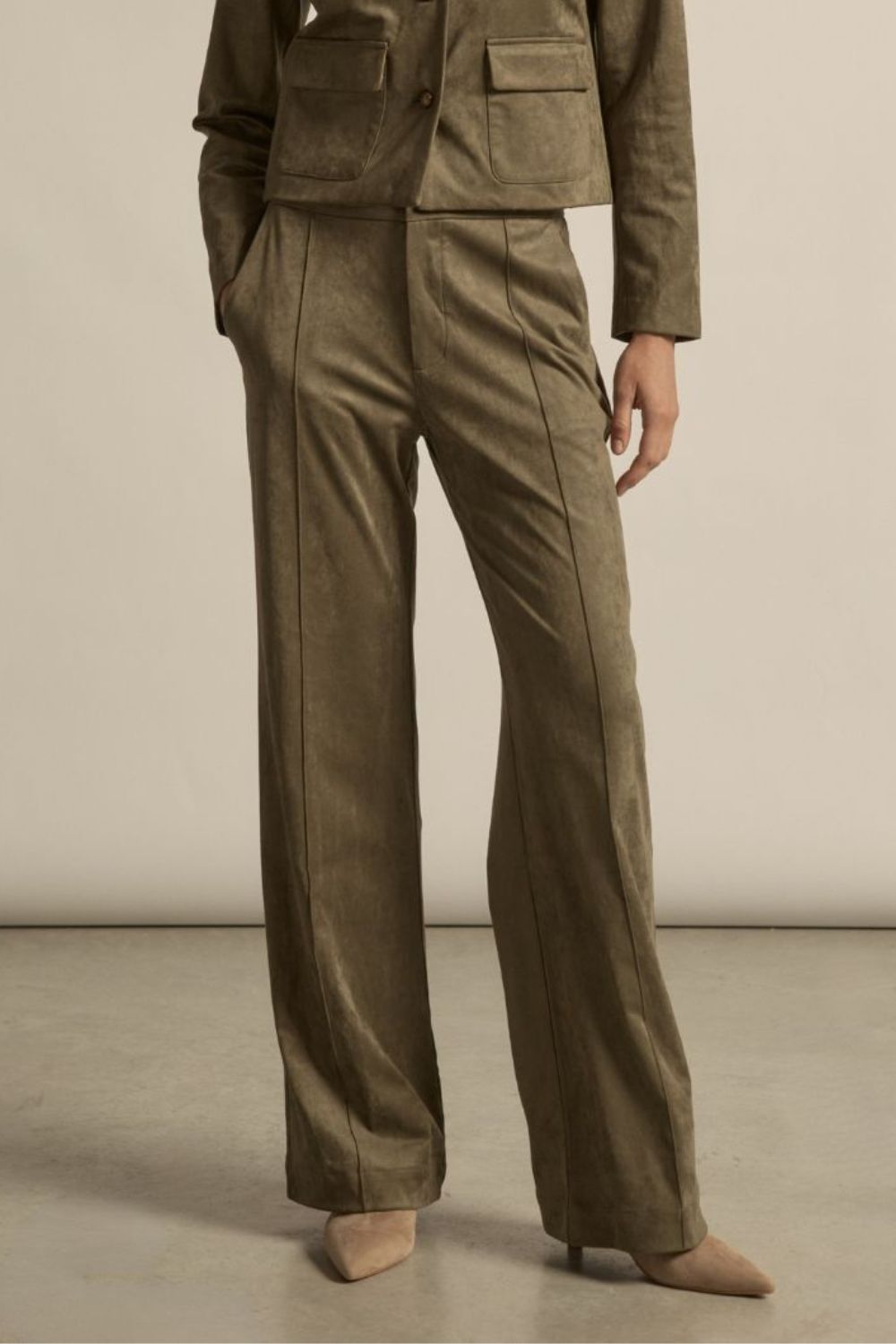 Chime Pant - Olive|  zoe kratzmann| considered design