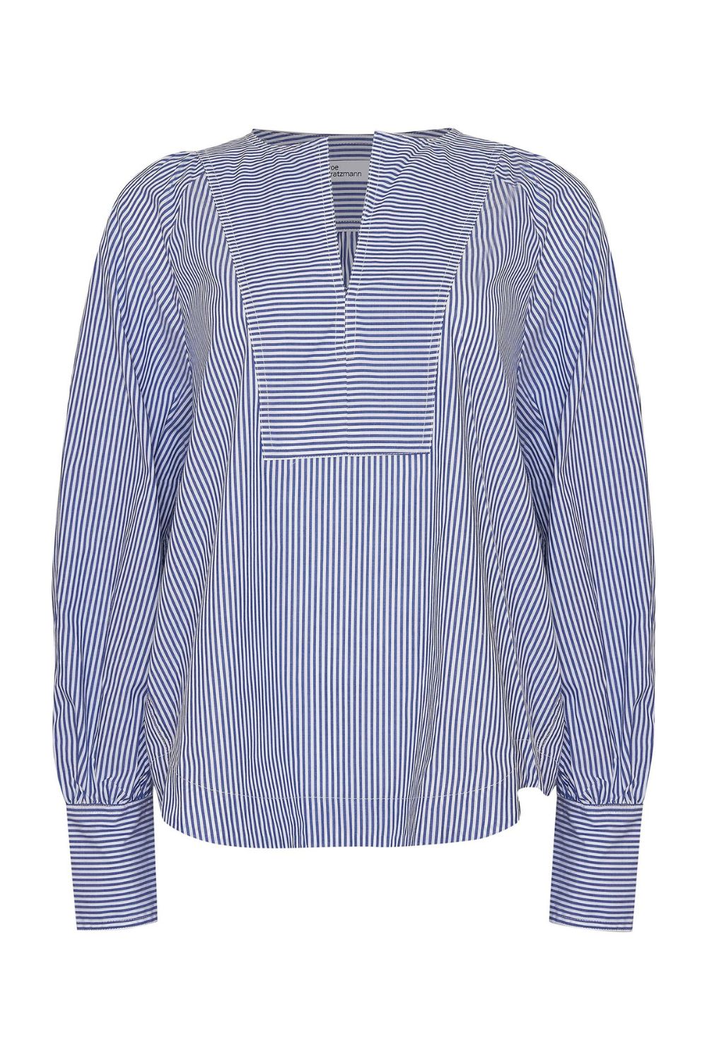collude top - navy stripe