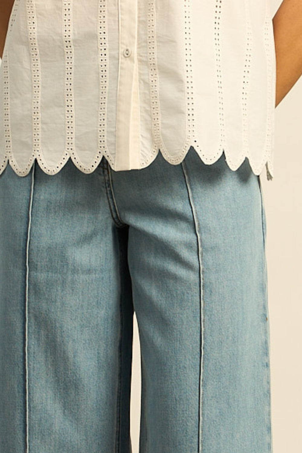 compass short - light washed denim|  zoe kratzmann| considered design