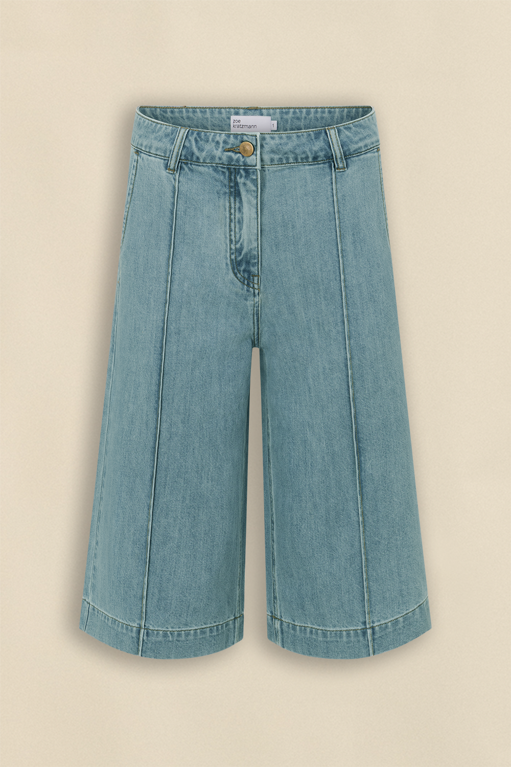 compass short - light washed denim|  zoe kratzmann| considered design