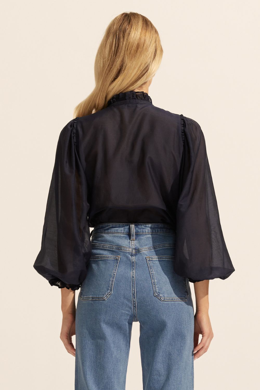 context top - indigo