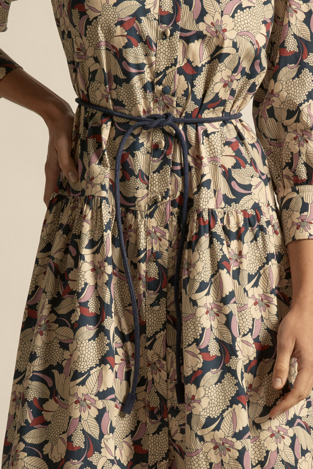 corded belt - midnight suede|  zoe kratzmann| considered design