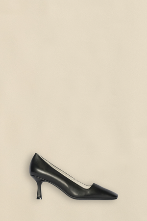 coupe heel - black