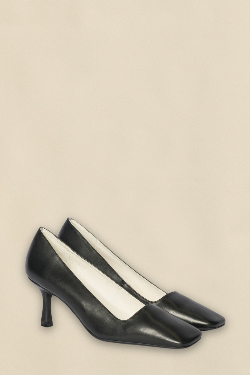 coupe heel - black