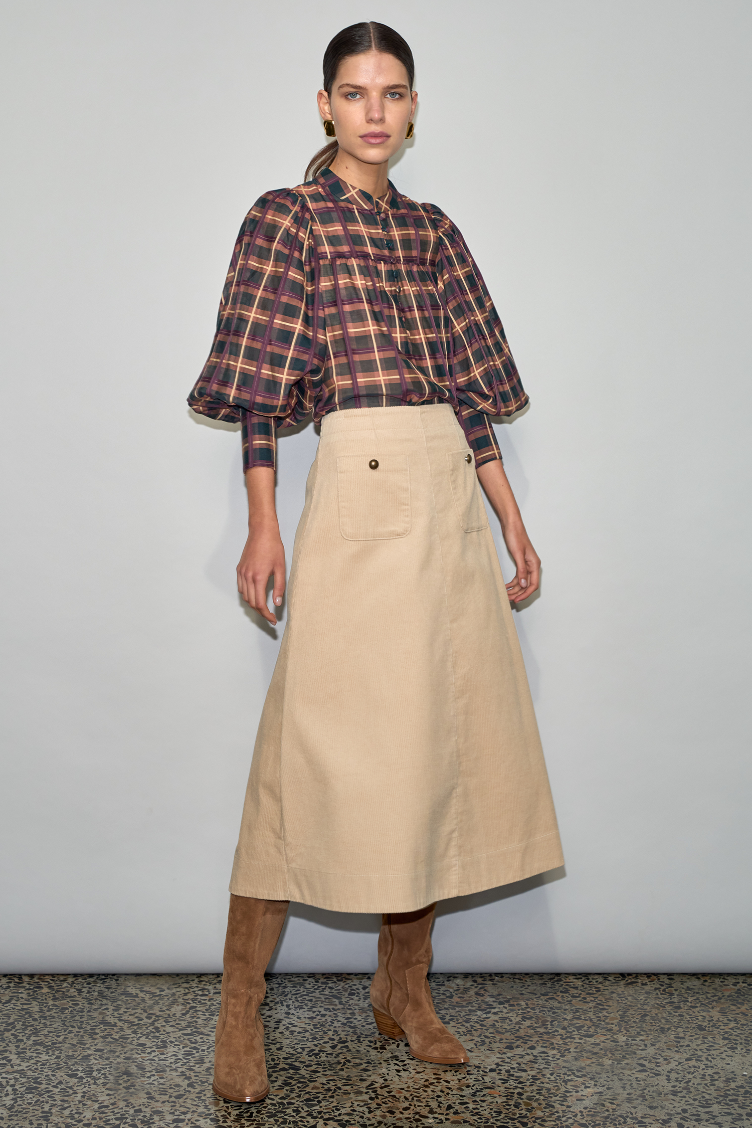 cove skirt - ecru|  zoe kratzmann| considered design