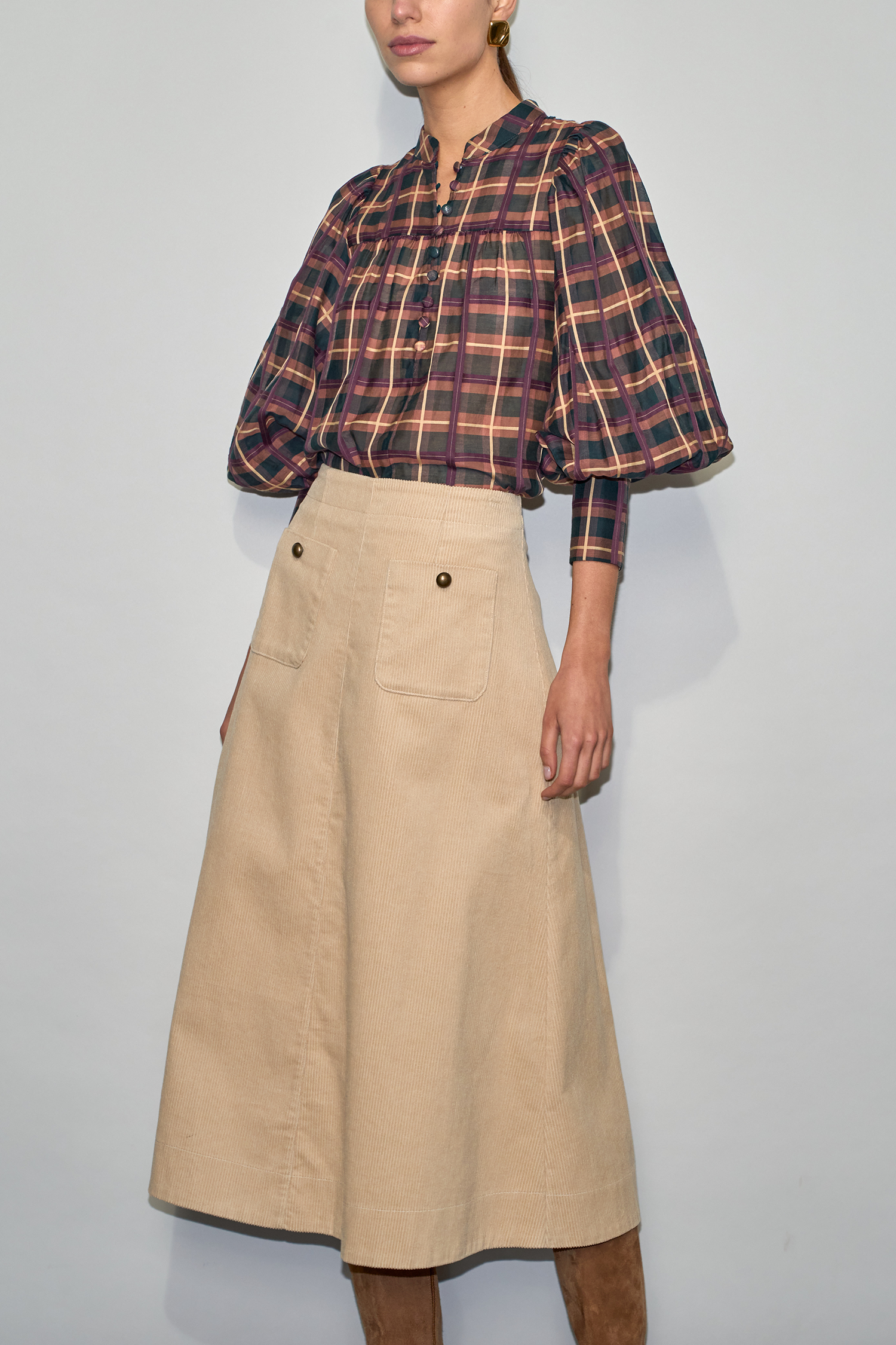 cove skirt - ecru|  zoe kratzmann| considered design