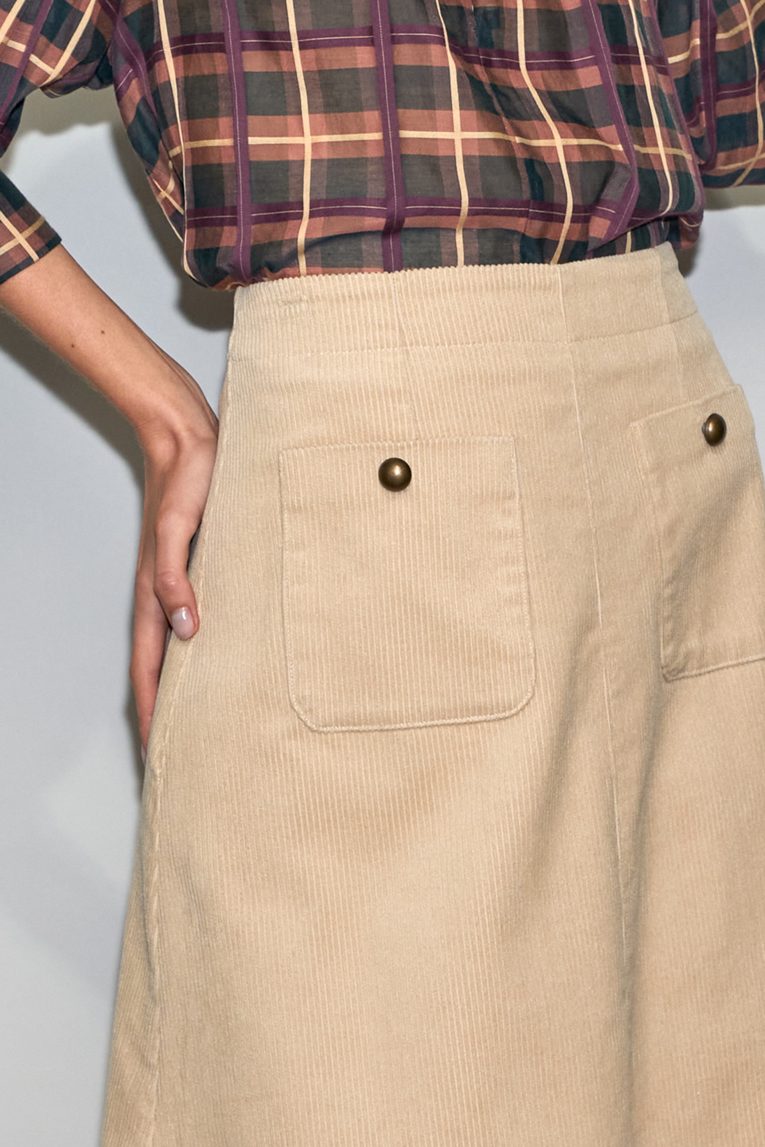 cove skirt - ecru|  zoe kratzmann| considered design
