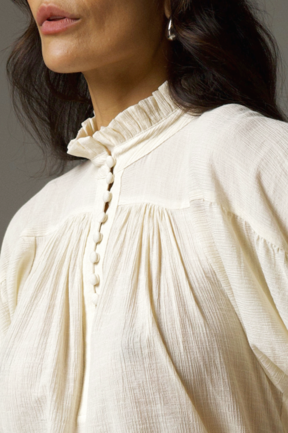 crescendo top - cream