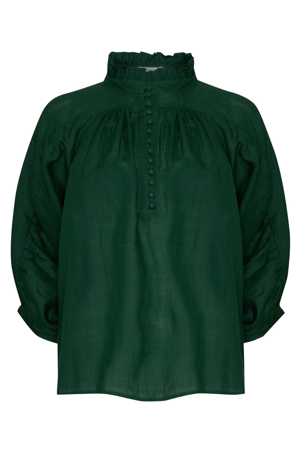 crescendo top - emerald
