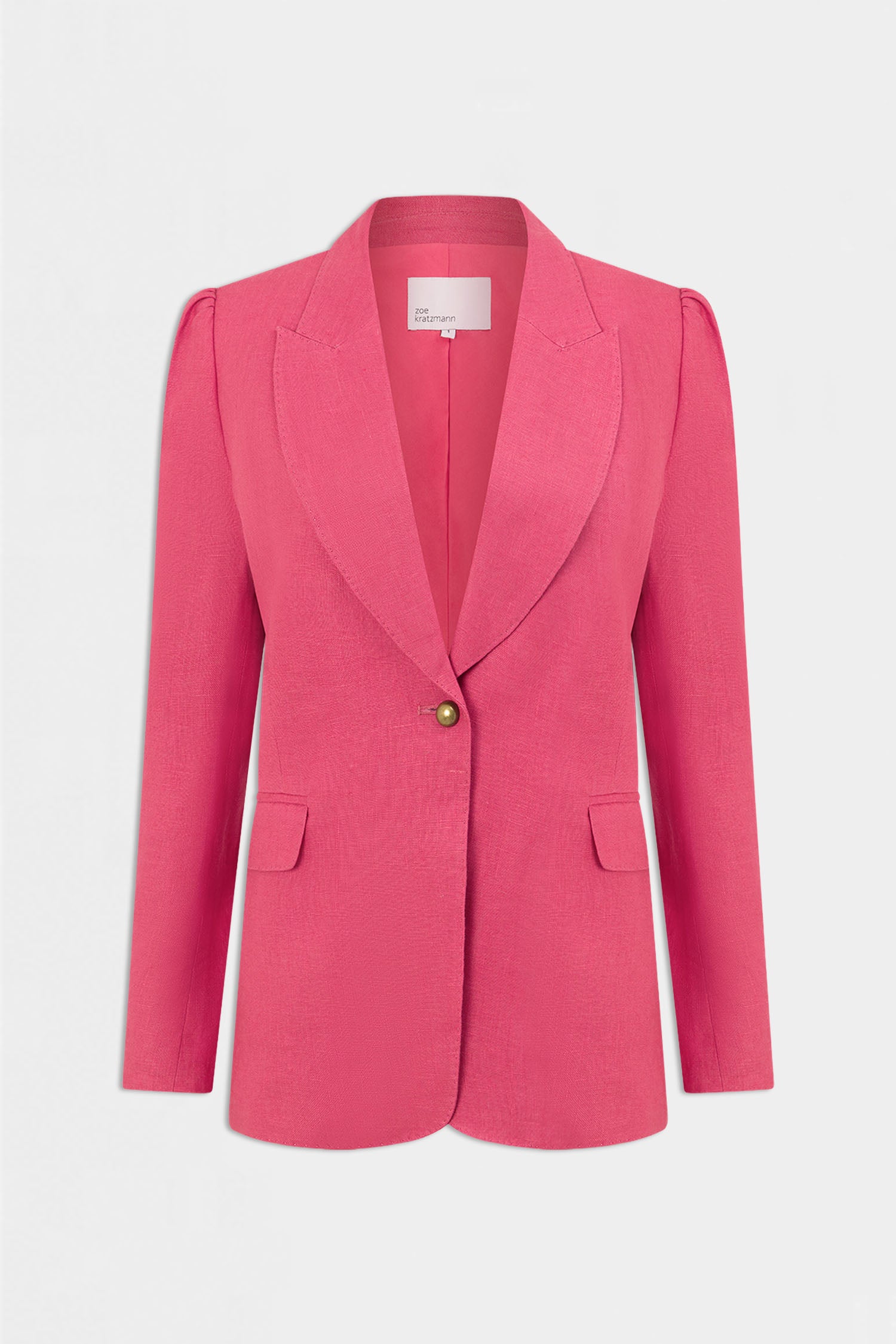crest jacket - rhubarb|  zoe kratzmann| considered design