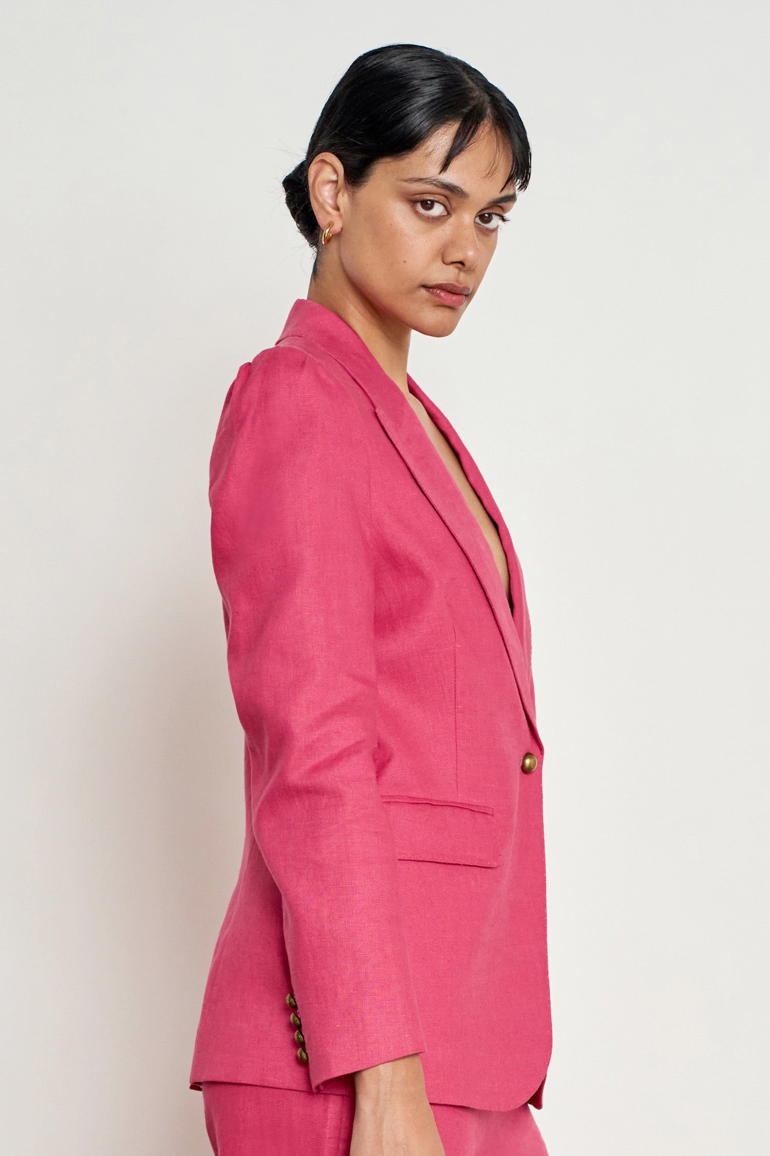 crest jacket - rhubarb|  zoe kratzmann| considered design