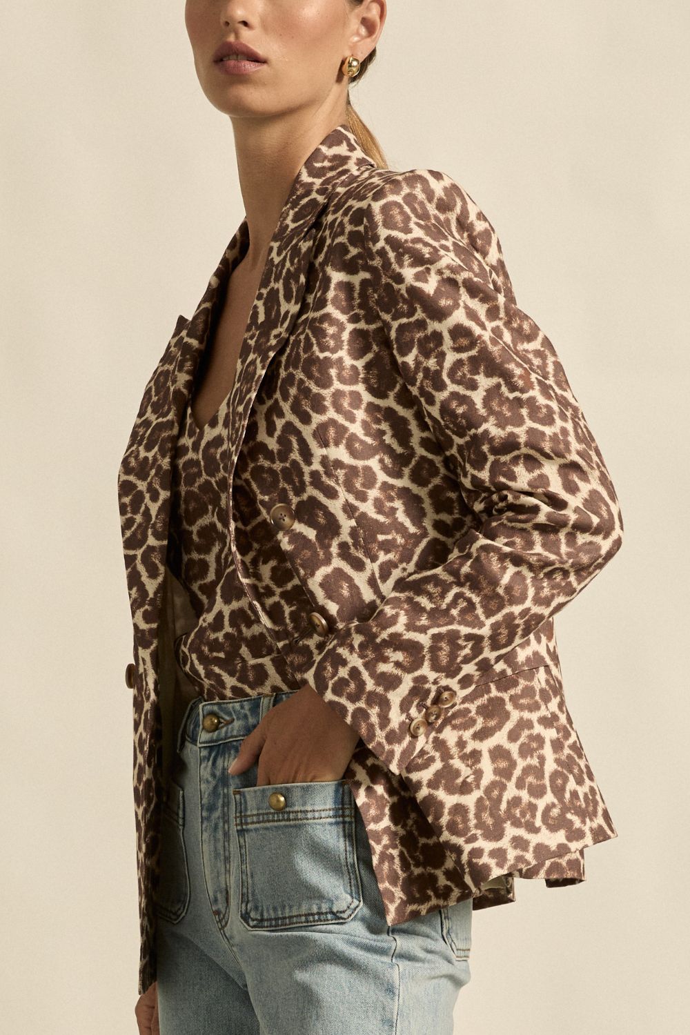 nuance jacket - ocelot|  zoe kratzmann| considered design