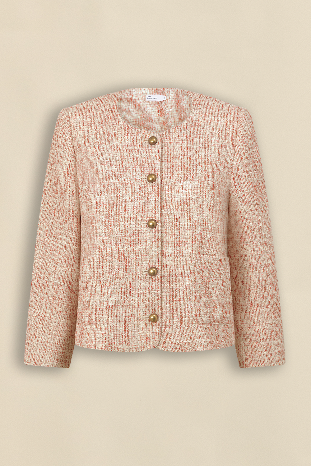 dash jacket - strawberry|  zoe kratzmann| considered design