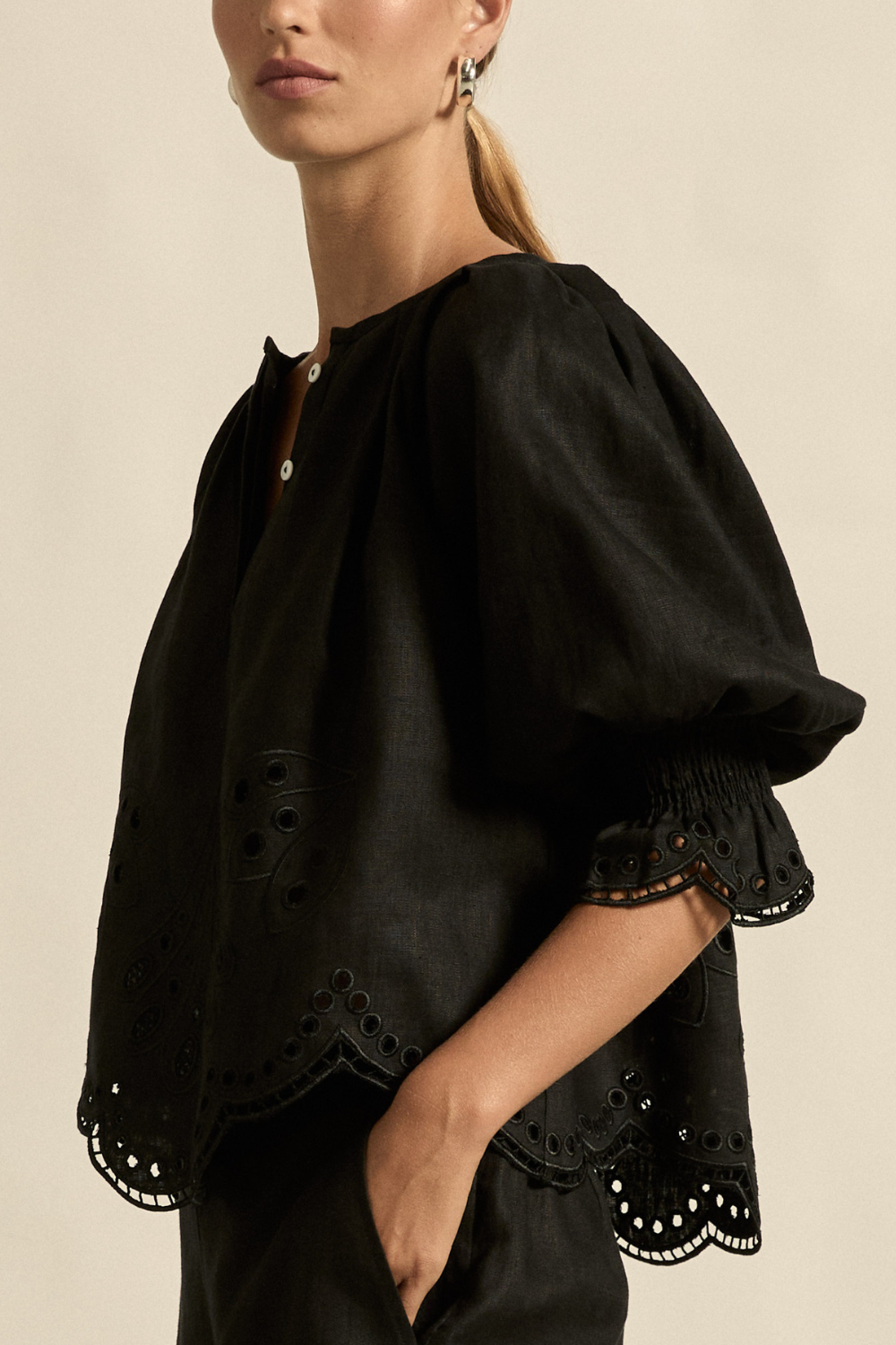 dawn top - black|  zoe kratzmann| considered design