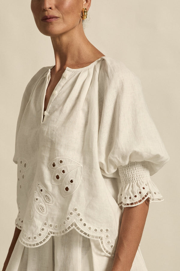 dawn top - porcelain|  zoe kratzmann| considered design