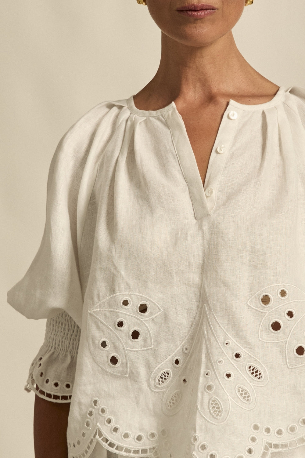 dawn top - porcelain|  zoe kratzmann| considered design
