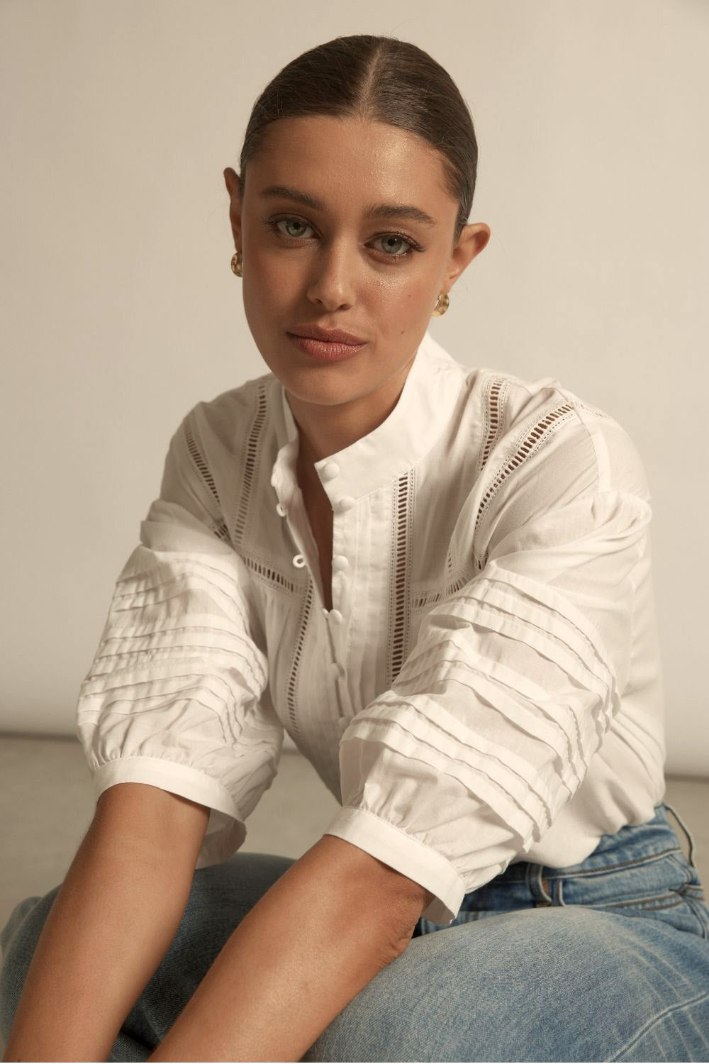 Daydream top - PORCELAIN|  zoe kratzmann| considered design