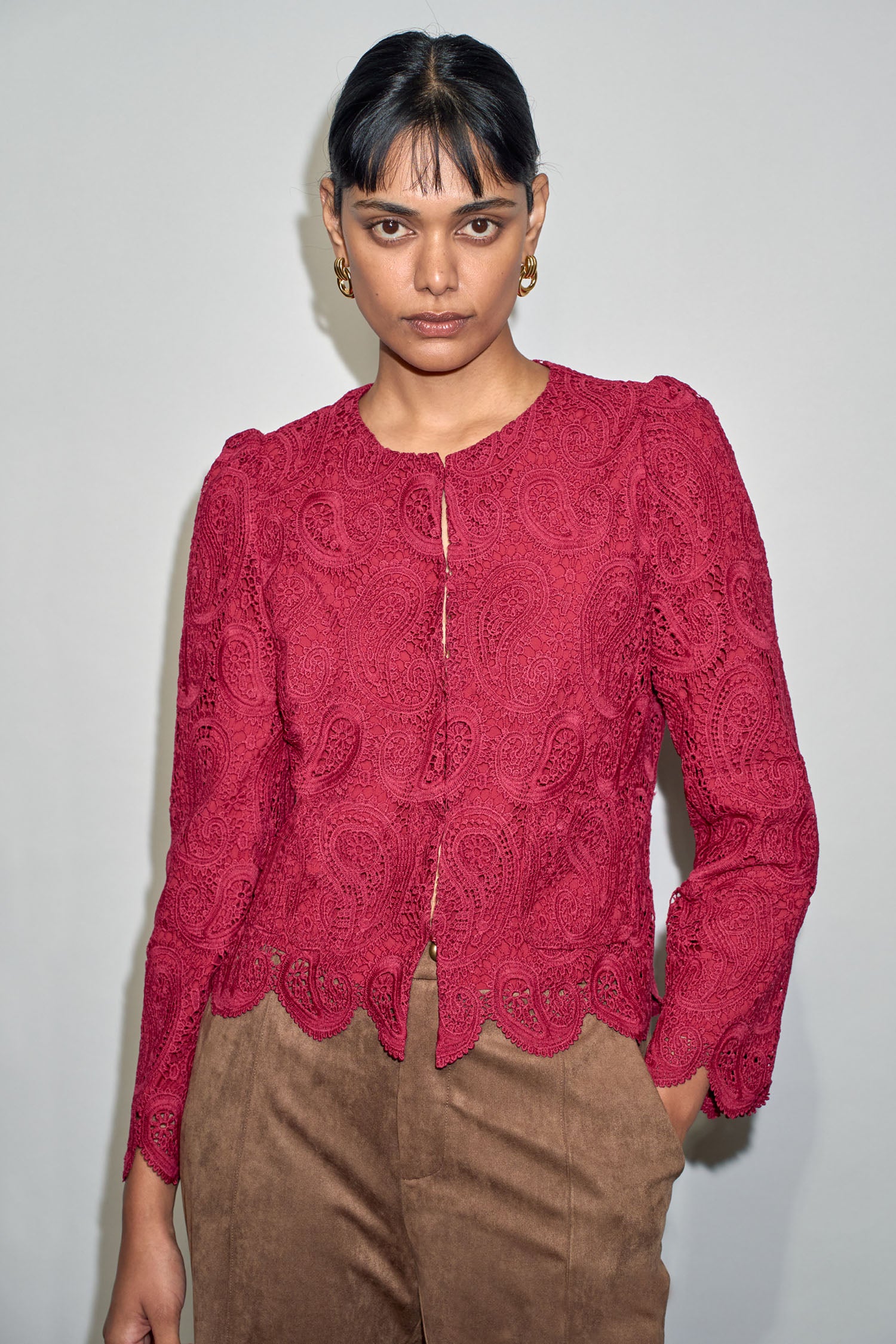 drift jacket - raspberry|  zoe kratzmann| considered design