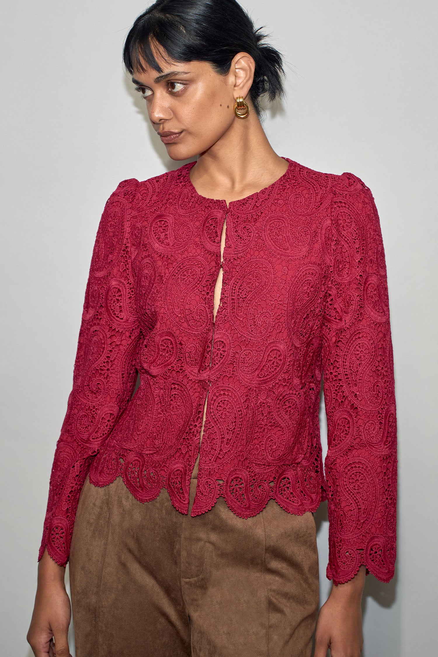 drift jacket - raspberry|  zoe kratzmann| considered design
