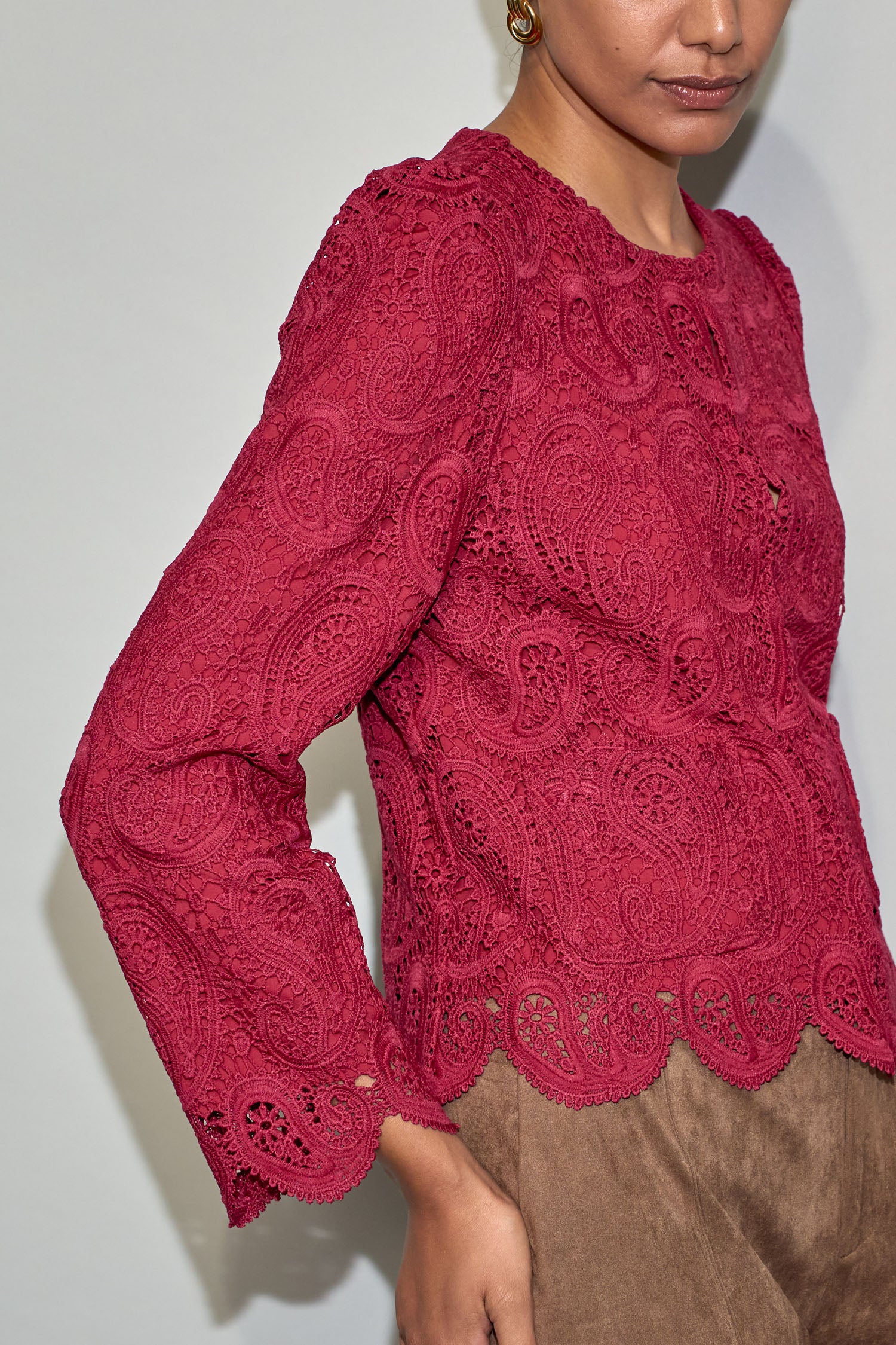 drift jacket - raspberry|  zoe kratzmann| considered design