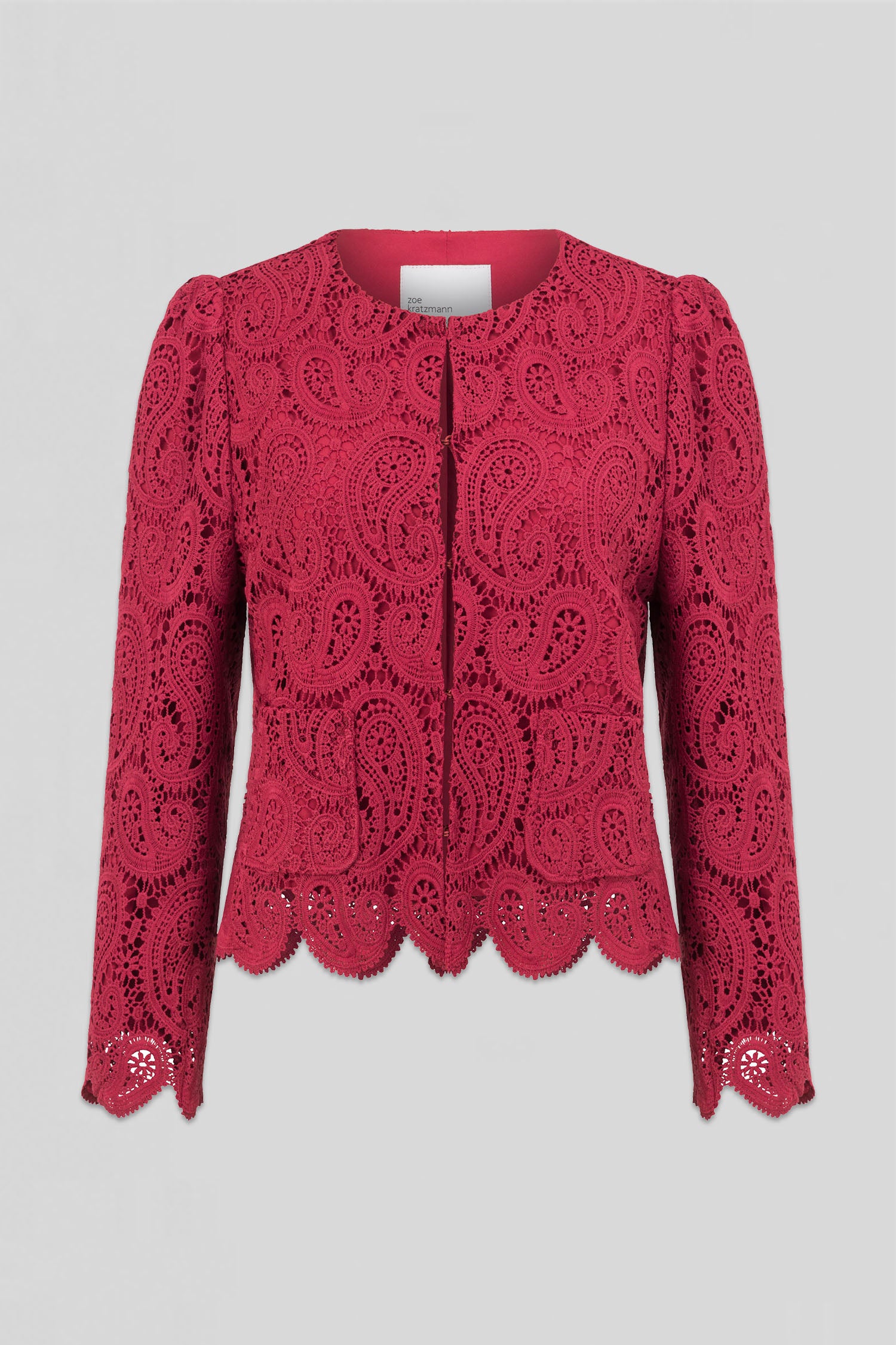 drift jacket - raspberry|  zoe kratzmann| considered design