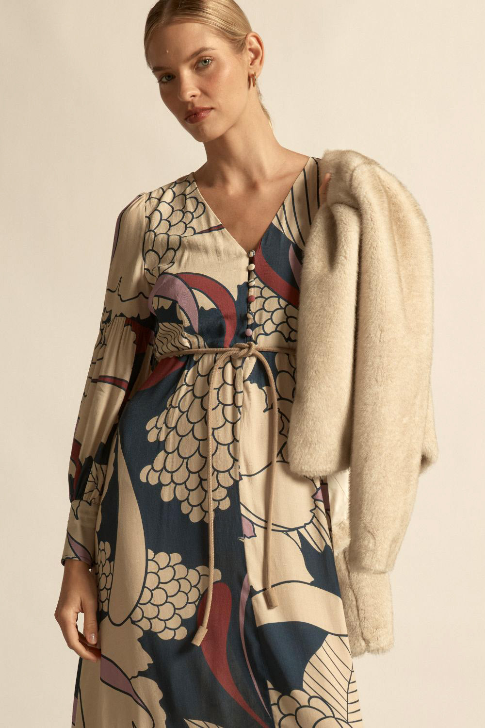 Drift Dress - petal reverie|  zoe kratzmann| considered design