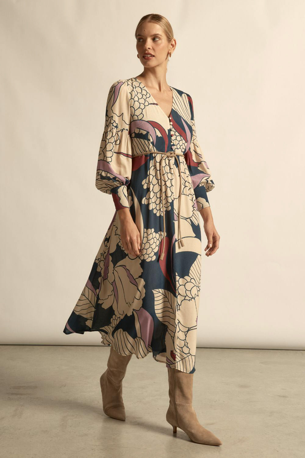 Drift Dress - petal reverie|  zoe kratzmann| considered design