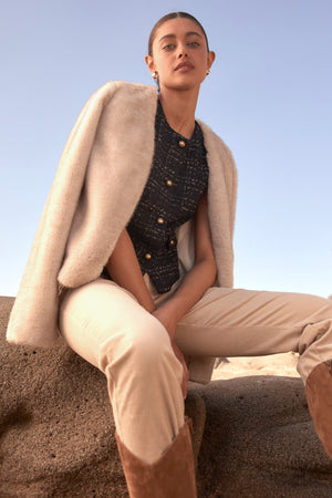 dune jacket - ecru