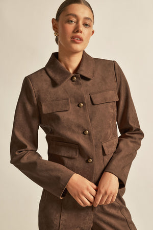 Abound Jacket - Mocha|  zoe kratzmann| considered design