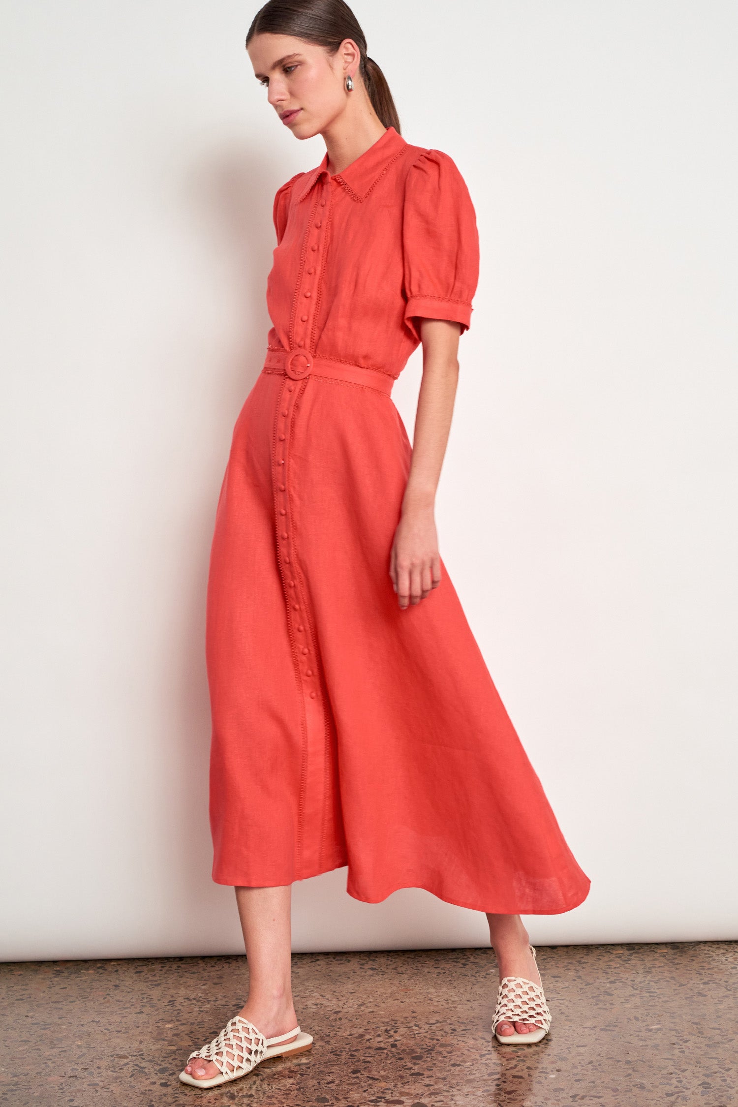 admire dress - papaya