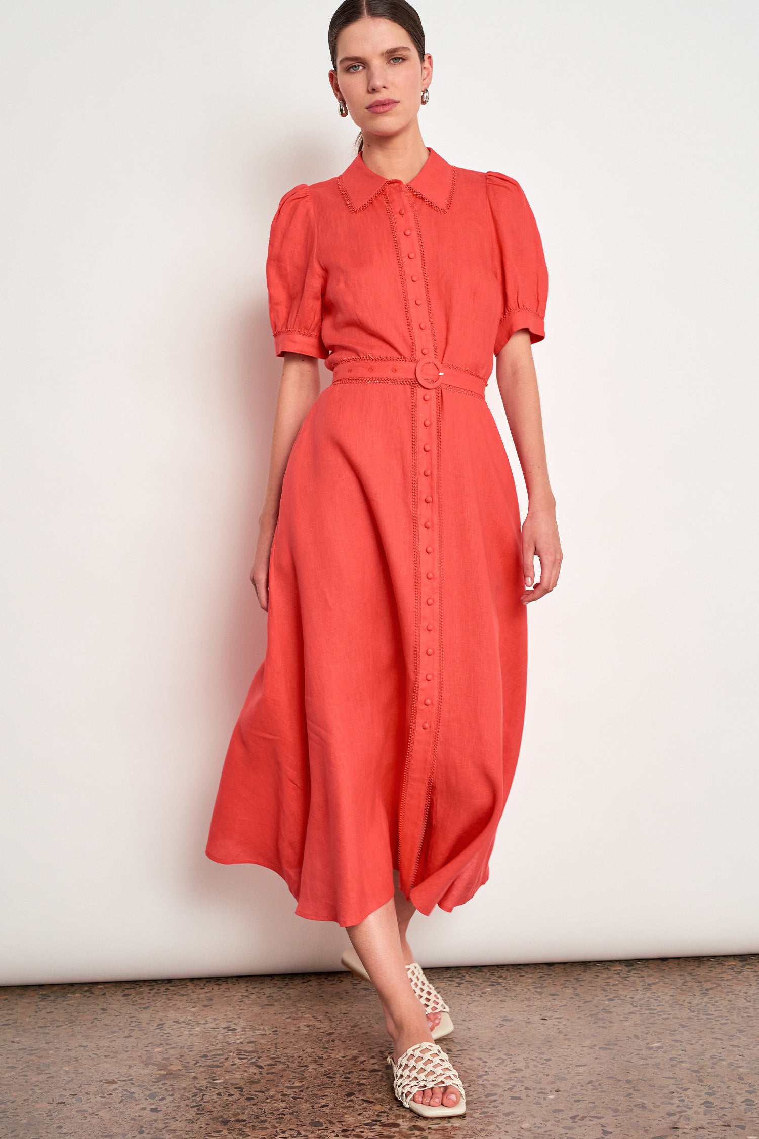 admire dress - papaya