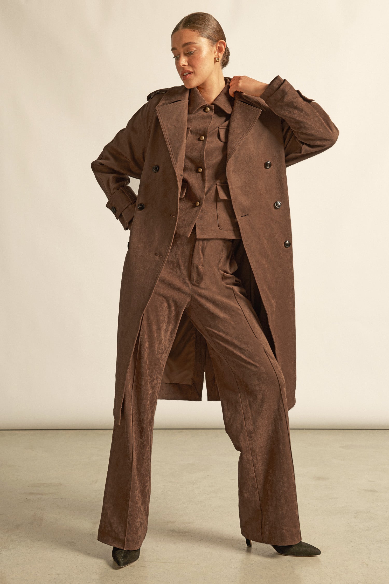 Alpine Coat - Mocha|  zoe kratzmann| considered design