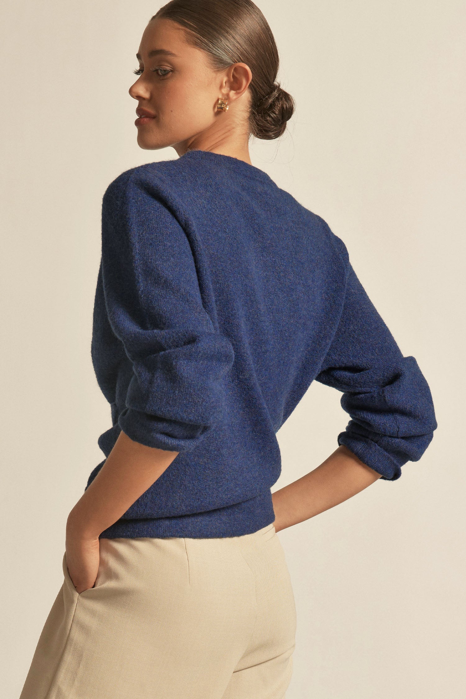 blur knit - sapphire|  zoe kratzmann| considered design