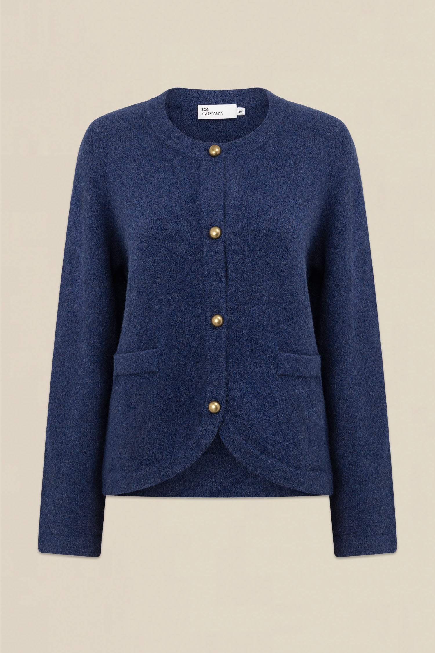blur knit - sapphire|  zoe kratzmann| considered design