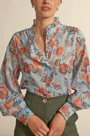 brim top - twilight bloom|  zoe kratzmann| considered design