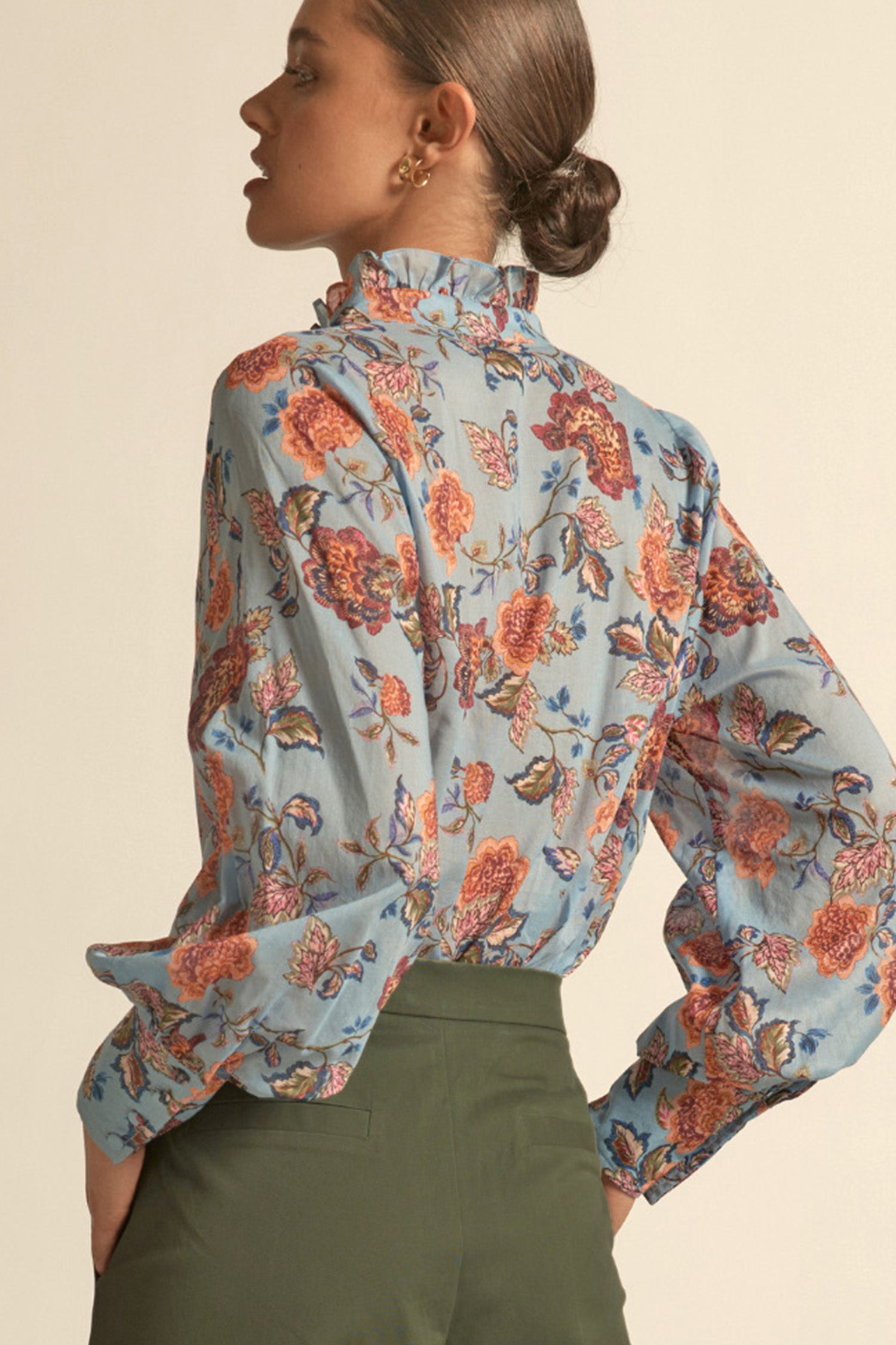 brim top - twilight bloom|  zoe kratzmann| considered design