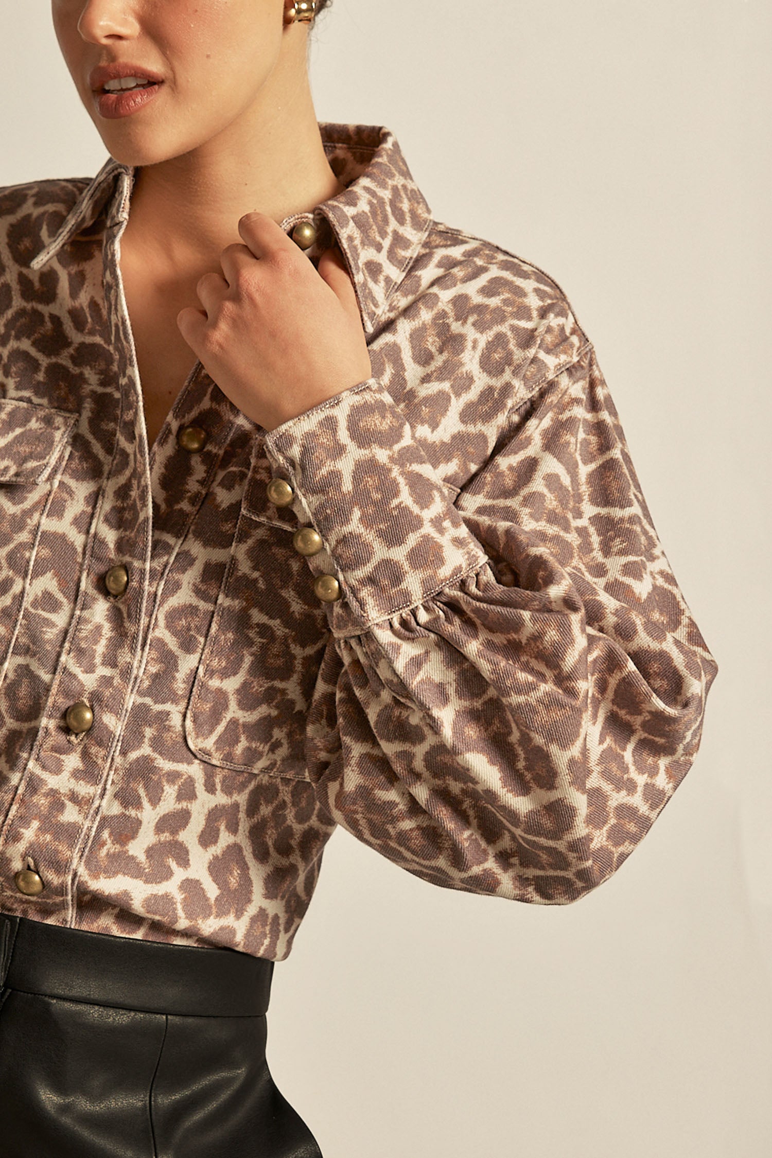 crest top - ocelot|  zoe kratzmann| considered design