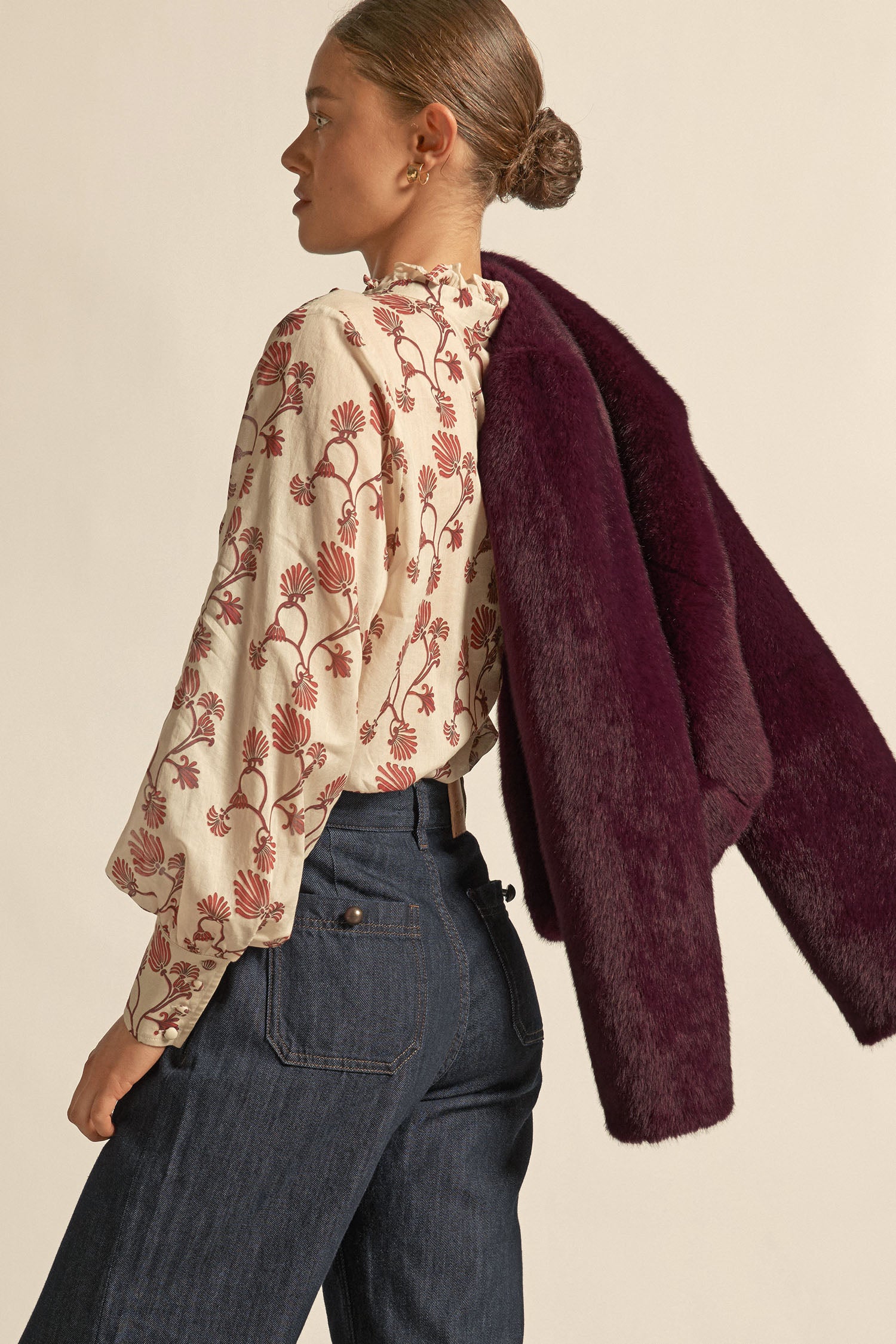Dune Jacket - berry|  zoe kratzmann| considered design