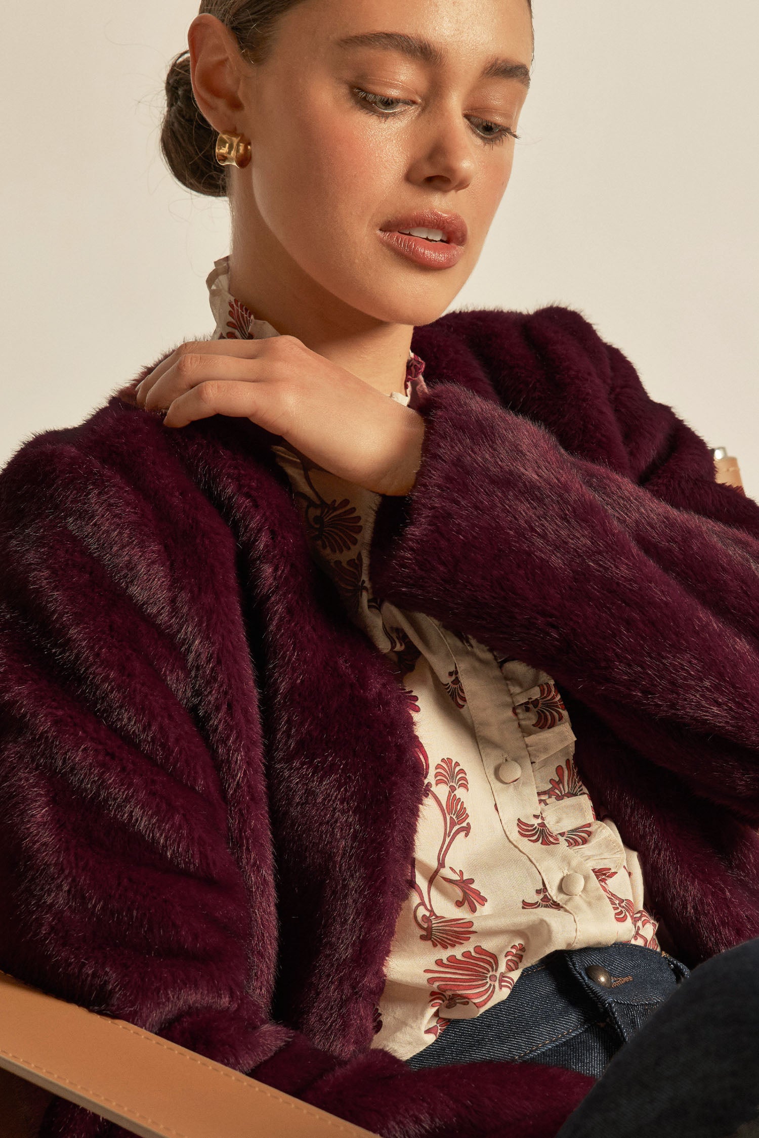 Dune Jacket - berry|  zoe kratzmann| considered design