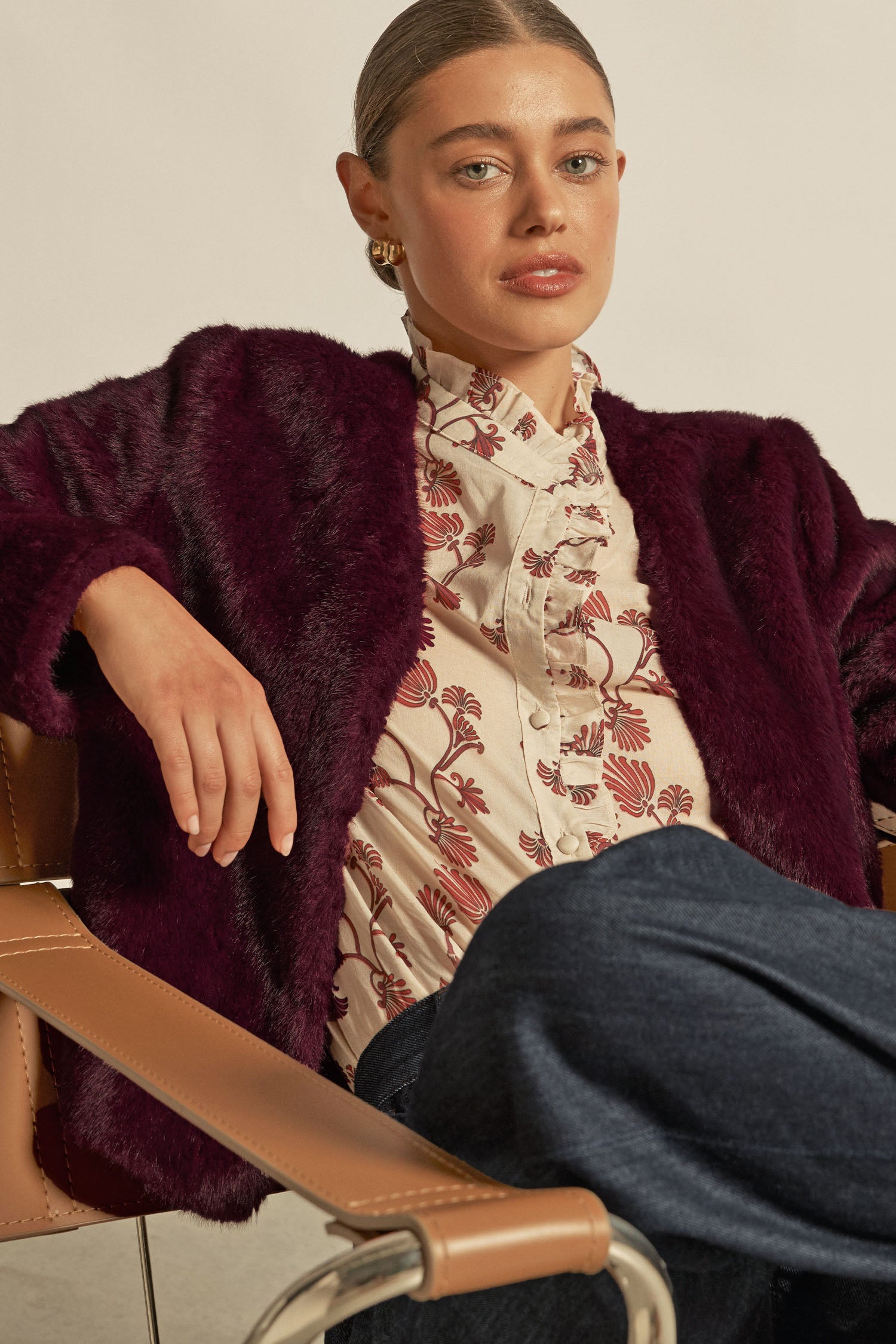 Dune Jacket - berry|  zoe kratzmann| considered design